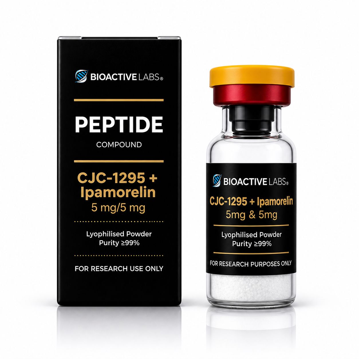 CJC-1295 + Ipamorelin (5mg/5mg) – BioActive Labs